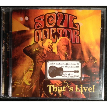Soul Doctor - That's Live Soul Doctor - That's Live